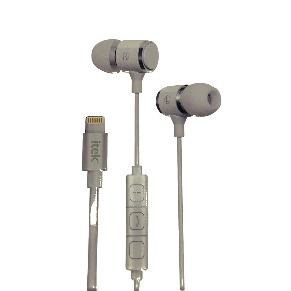 itek Digital Earbuds w/ Lightning Connector | iPhone | iPad | iPod